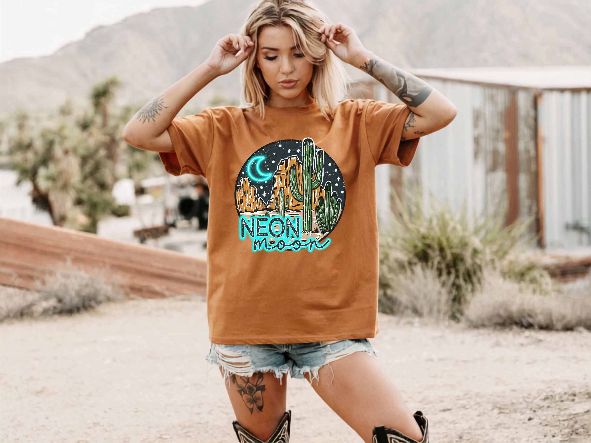 Neon Moon Tee