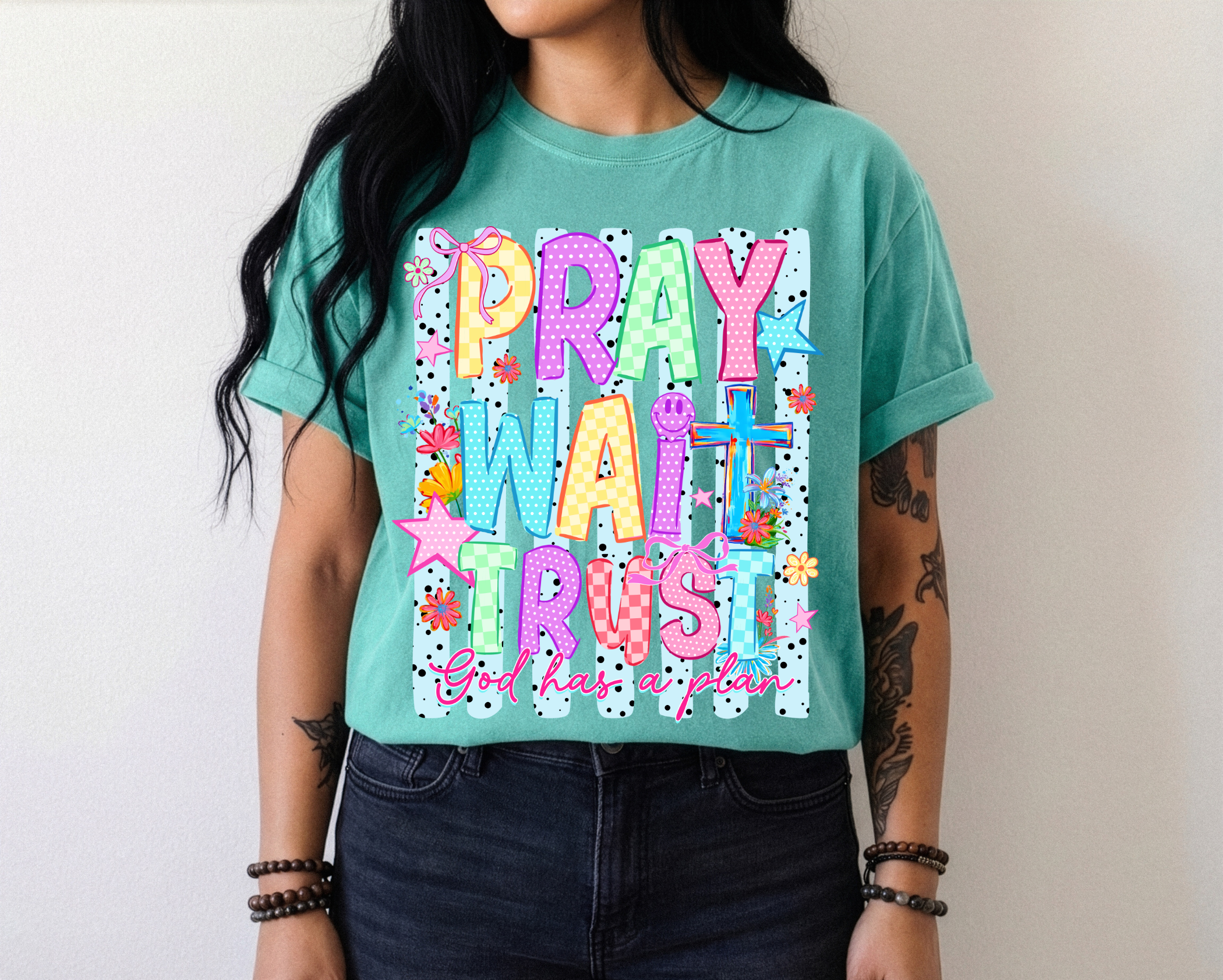Pray, Wait, Trust Tee