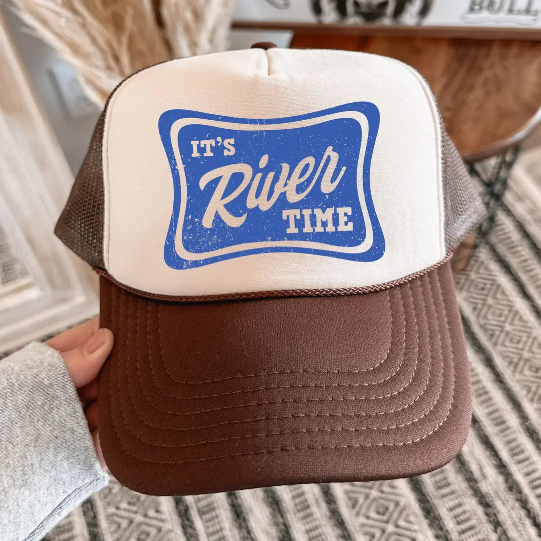 It's River Time Trucker Hat